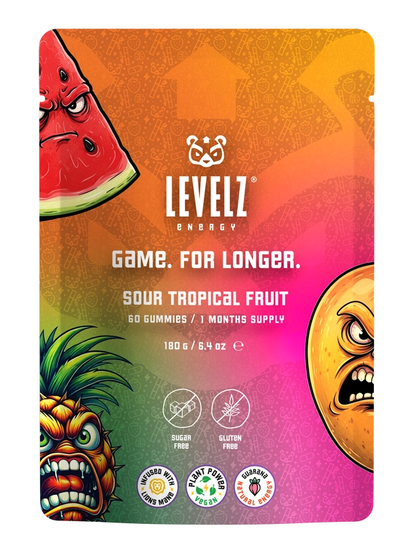 Levelz Energy Tropical Fruit pouch